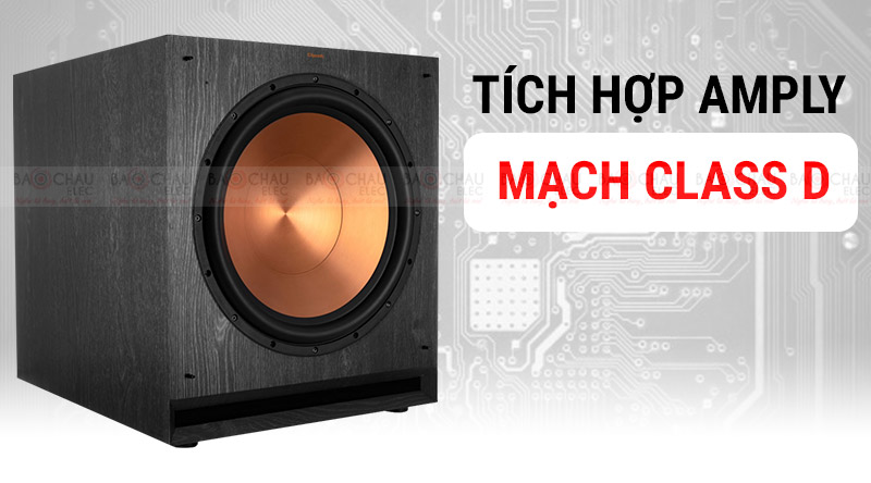 Loa Sub điện Klipsch SPL-120 tích hợp amply Class D