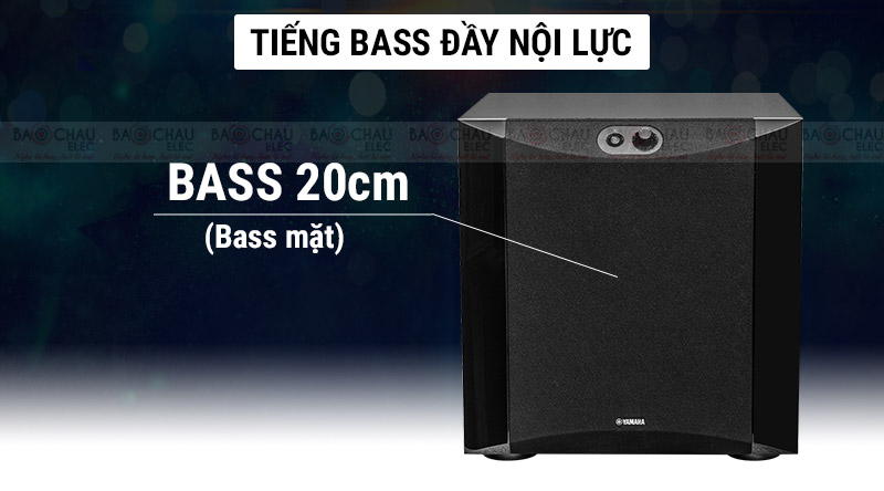 Loa Sub điện Yamaha NS-SW200 đường kính bass 20 cm 