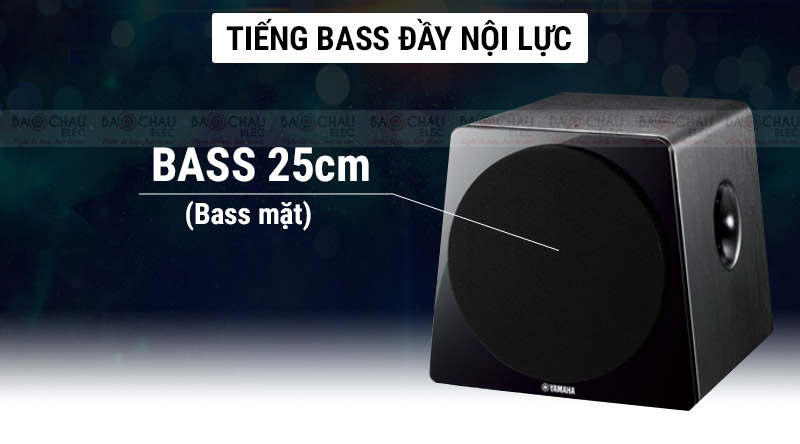 loa sub Yamaha NS-SW500 bass 25 cm 