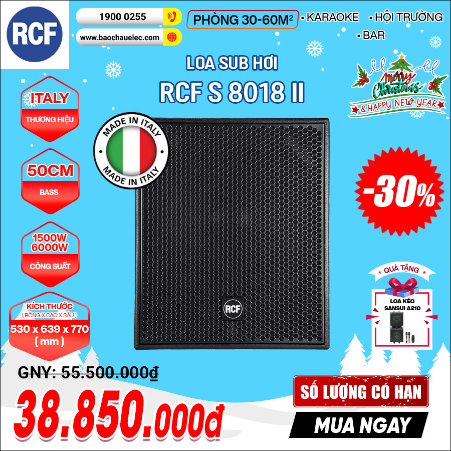 Loa sub hơi RCF S 8018 II