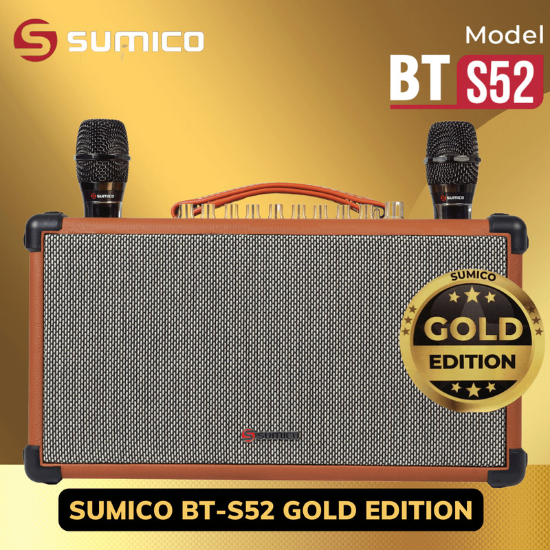 Loa xách tay Sumico BT-S52 Gold Edition