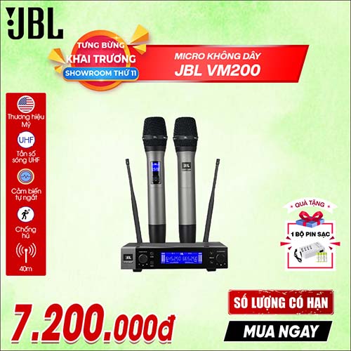 Micro không dây JBL VM200 