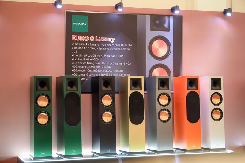 Paramax ra mắt bộ đôi Amply tích hợp vang số Z-A450 và loa đứng Hifi Euro 8 series hát karaoke tại gia tuyệt vời
