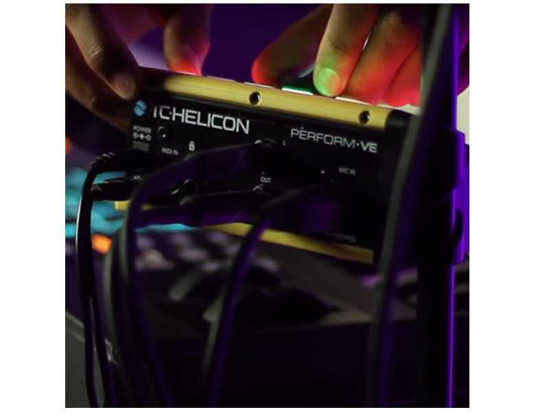 PERFORM-VE Vocal Effects Tc Helicon