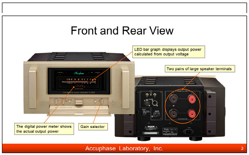 Power Amply Accuphase A-300