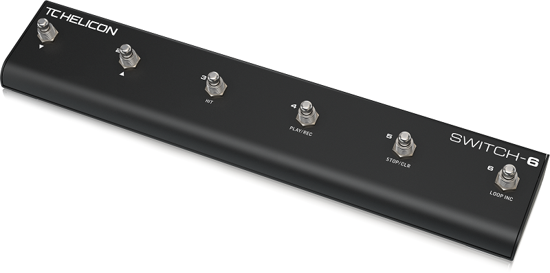 SWITCH-6 Footswitches for Voice Processors Tc Helicon 