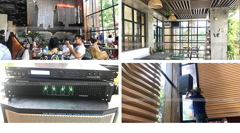 Hệ thống âm thanh quán cafe