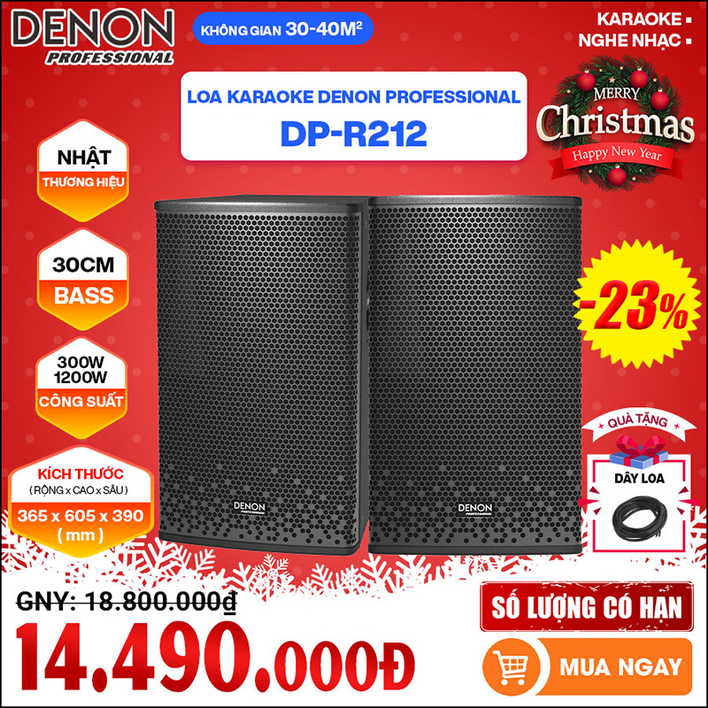 Loa karaoke Denon DP-R212