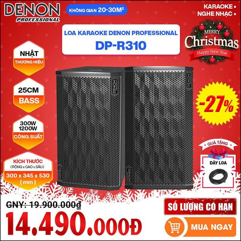 Loa karaoke Denon DP-R310
