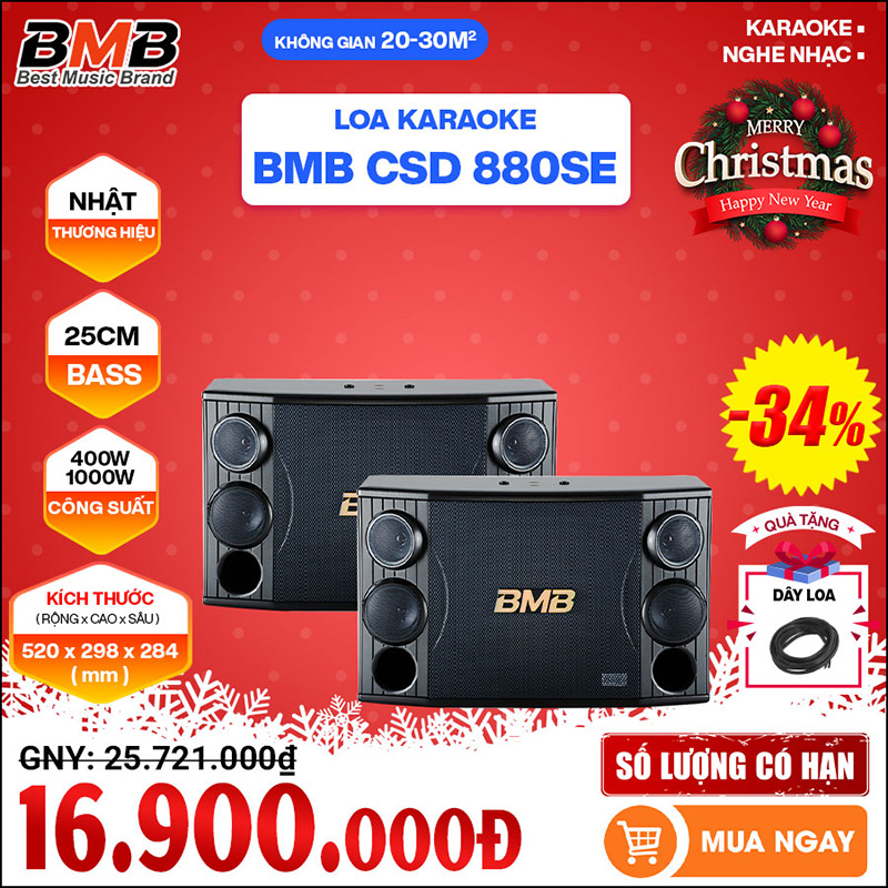 Loa BMB CSD 880SE 
