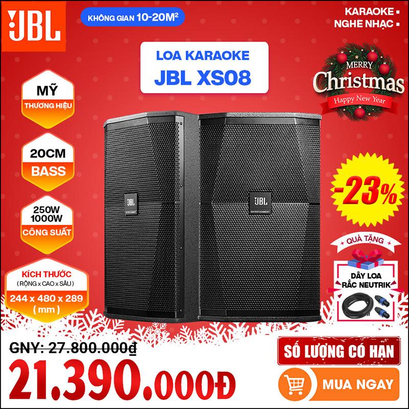Loa karaoke JBL XS08
