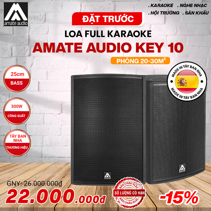 Loa Amate audio Key 10