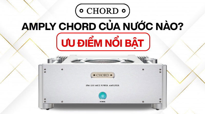 Amply chord của nước nào và ưu điểm nổi bật