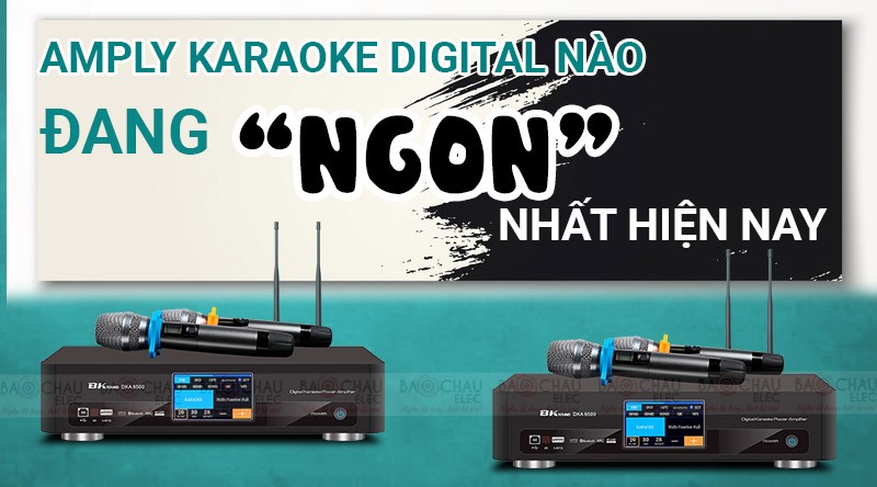 Amply Karaoke Digital nào đang ngon nhất hiện nay?