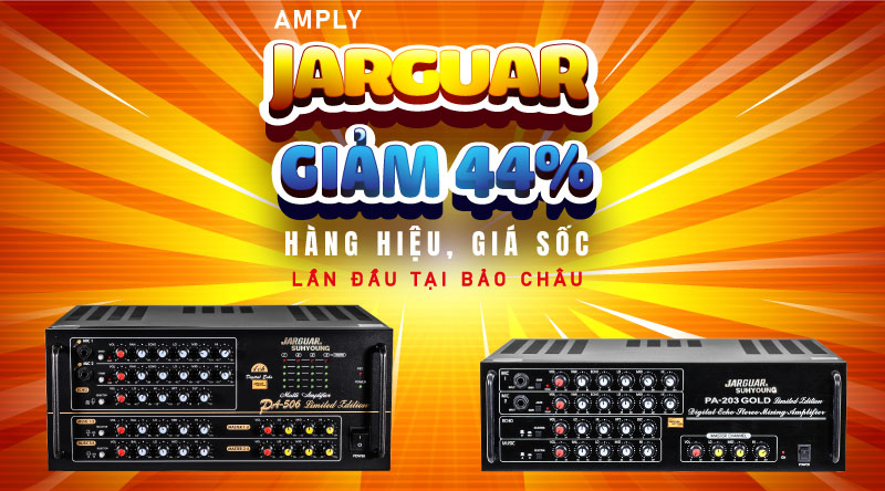 Amply Jarguar giảm giá tới 44%