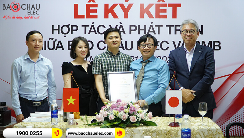 Chủ tịch BMB - Tanaka's Thăm và Lễ ký kết Hợp tác và Phát triển giữa BMB Việt Nam và Bảo Châu Elec năm 2022