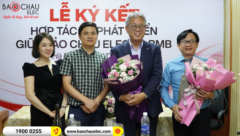 Lễ ký kết hợp tác & phát triển giữa BMB Việt Nam và Bảo Châu Elec năm 2022