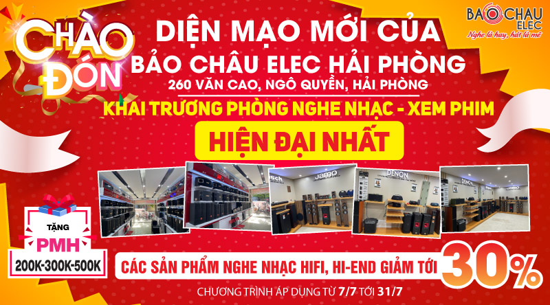 Diện mạo mới – Ưu đãi tới khám phá ngay cùng Bảo Châu Elec Hải Phòng 