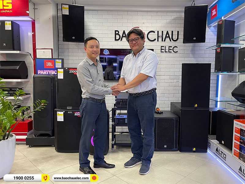 Đại diện Sony Nhật Bản và nhà phân phối Sony tại Việt Nam sang thăm Bảo Châu Elec 