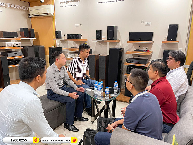 Đại diện Sony Nhật Bản và nhà phân phối Sony tại Việt Nam sang thăm Bảo Châu Elec 