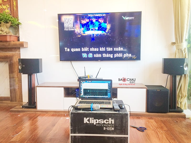 Dàn karaoke gia đình sử dụng loa Bose 301 seri V