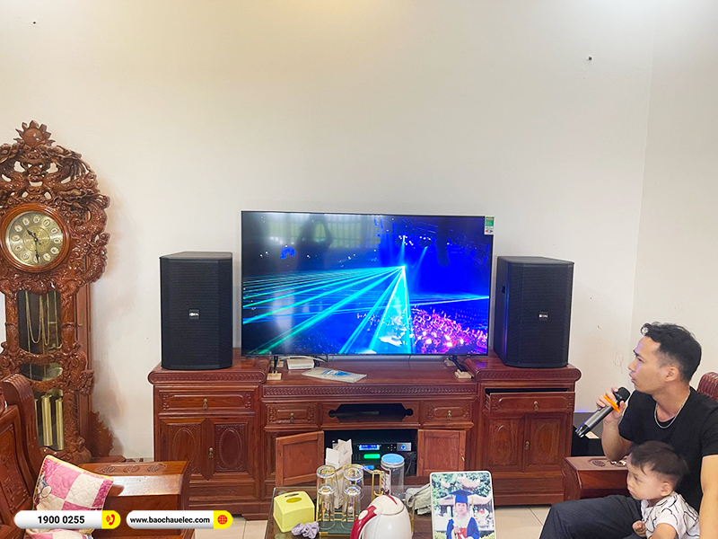 Lắp đặt dàn karaoke trị giá hơn 40 triệu cho anh Dứa tại Hải Dương (BIK BSP 412II, BPA-6200, BPR-5600, SW312, BJ-U500) 