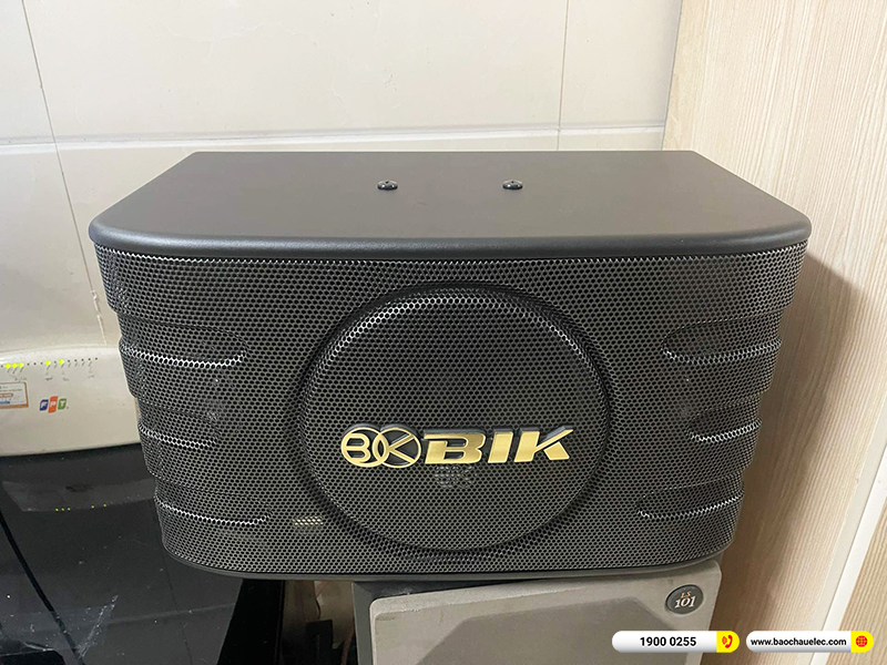 Lắp đặt dàn karaoke trị giá khoảng 20 triệu cho anh Tuấn tại Hải Phòng (BIK BJ-S668, BKSound DKA 5500, BKSound SW312)