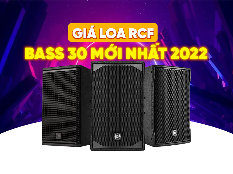 Loa RCF bass 30cm