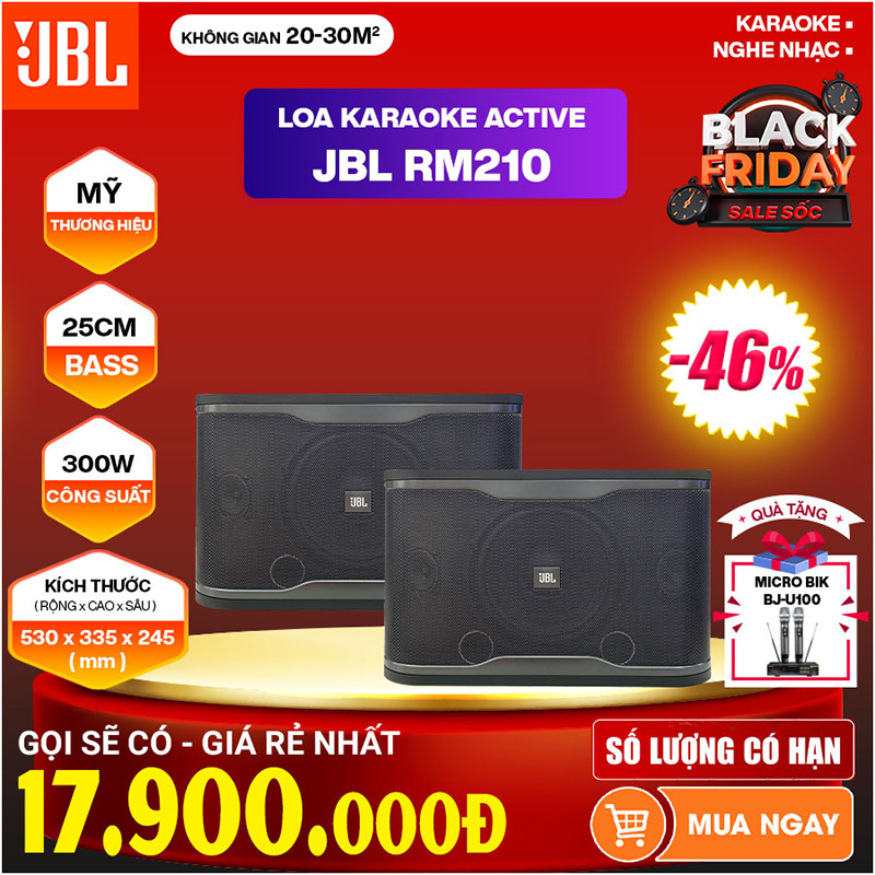 Loa karaoke JBL RM210