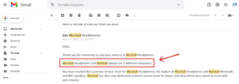 phân biệt loa marshall chính hãng công ty và hàng fake