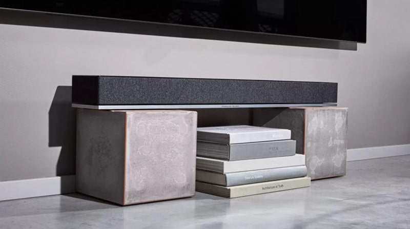 Porsche Design PDB90 - Soundbar cao cấp, sở hữu đến 16 driver, cấu hình surround atmos 5.1.2 