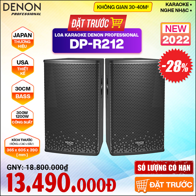 Loa Denon DP-R212