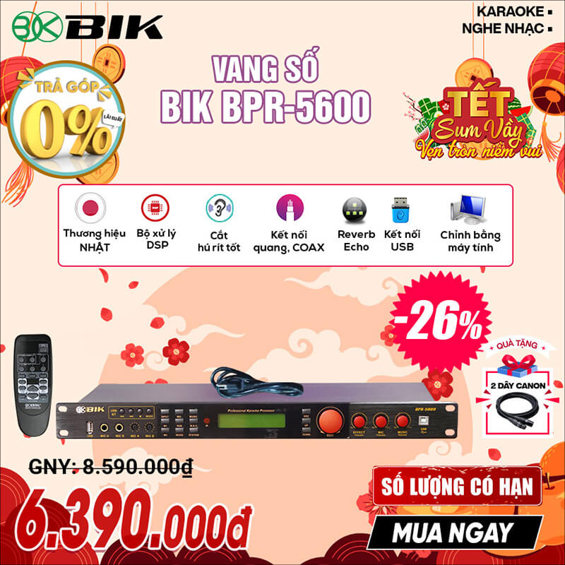vang số bik bpr-5600