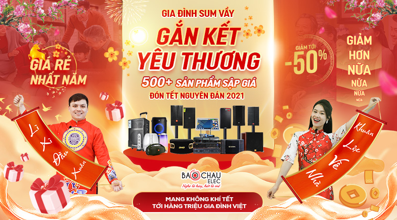 Xuân Mới Lộc Vàng – Ngập Tràn Quà Tặng ưu đãi giảm tới 50% thêm nhiều lì xì may mắn đón Tết 2021