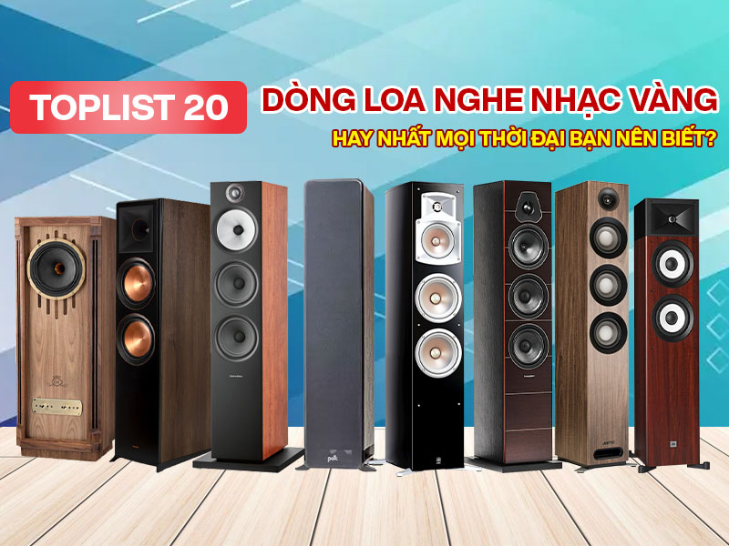 Top 20 loa nghe nhạc vàng hay nhất