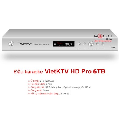 Đầu Việt KTV HD Pro 6TB