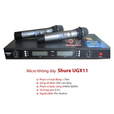Micro Shure UGX11