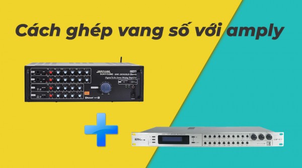 Cách kết nối VANG SỐ với AMPLY Karaoke chi tiết nhất