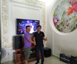 Dàn karaoke JBL cho gia đình anh Thuận ở Hóc Môn (JBL 4010, Klipsch SPL100, SAE CT6000, DSP-9000, BCE UGX12)