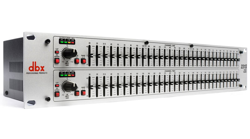 Equalizer DBX 231S khả năng xử lý âm thanh hiệu quả