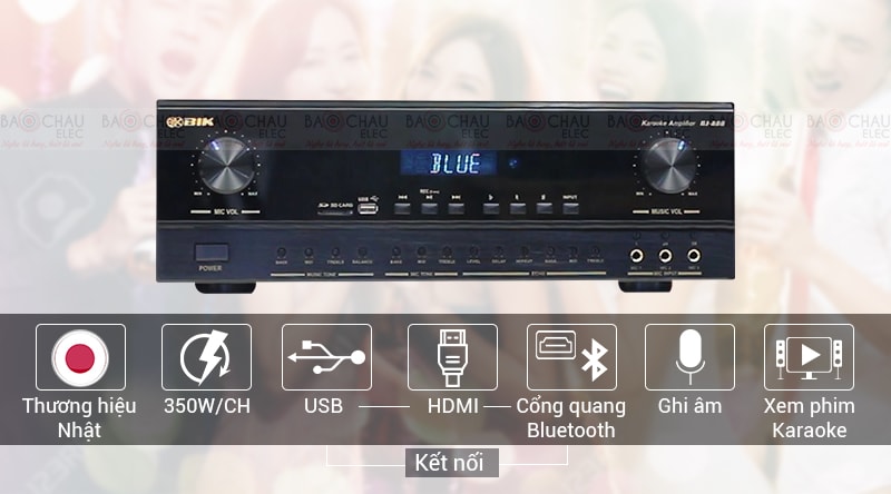Amply karaoke AV BIK BJ-A88 (2020)