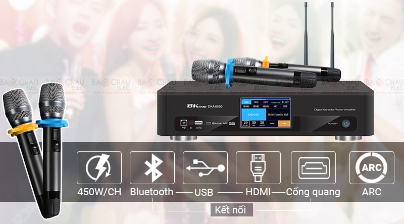 Digital Karaoke Power Amplifier BKSound DKA 6500