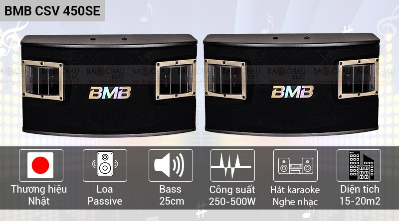 Loa karaoke BMB CSV 450SE chính hãng