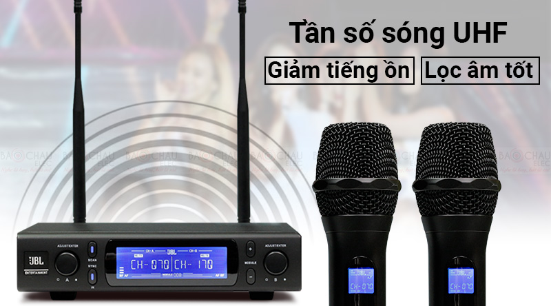 JBL VM-300 Professional Dual UHF True Diversity Wireless Microphone KTV  Karaoke System Built in CPU Control Selection - Best Vietnamese Karaoke  Systems