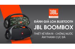Đánh giá Loa bluetooth JBL BoomBox: Thiết kế rằn ri, chống nước, âm thanh cực đã
