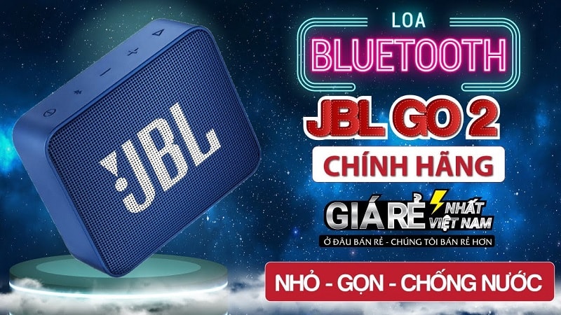 loa bluetooth jbl go 2 chính hãng