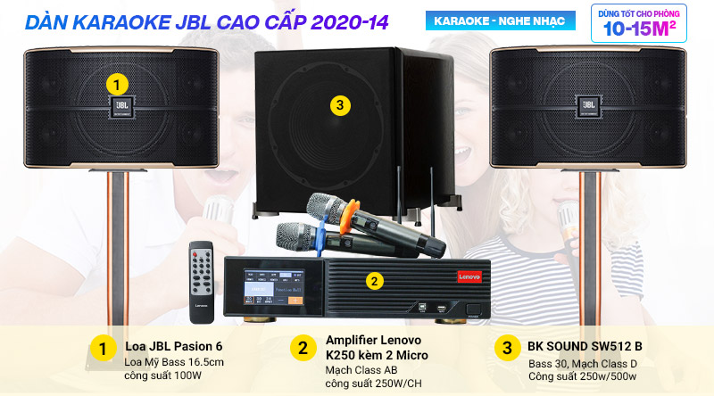 Dàn karaoke gia đình JBL cao cấp 2020-14