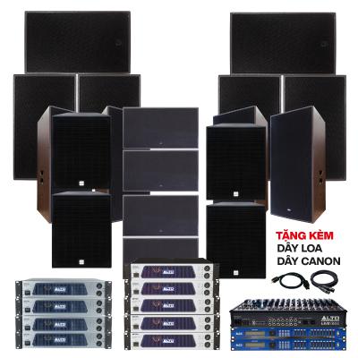 Hệ thống âm thanh quán bar, beer, Club DJ cao cấp 01 (300m2) chính hãng, gi