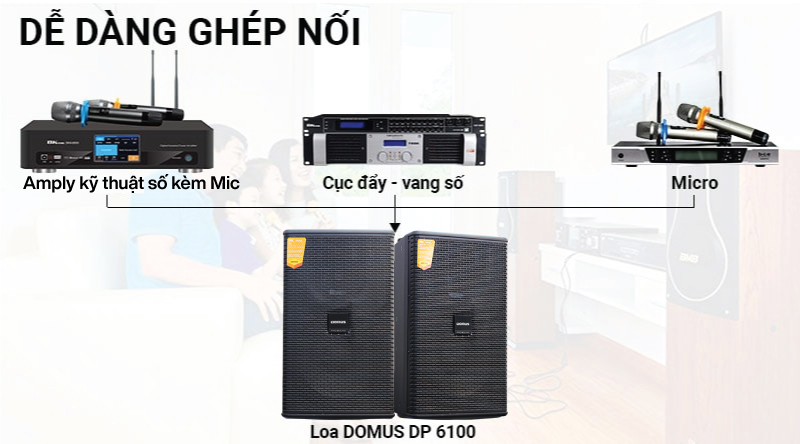 Dễ dàng phối ghép