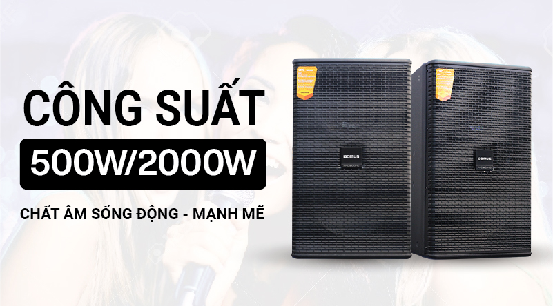 Công suất mạnh mẽ